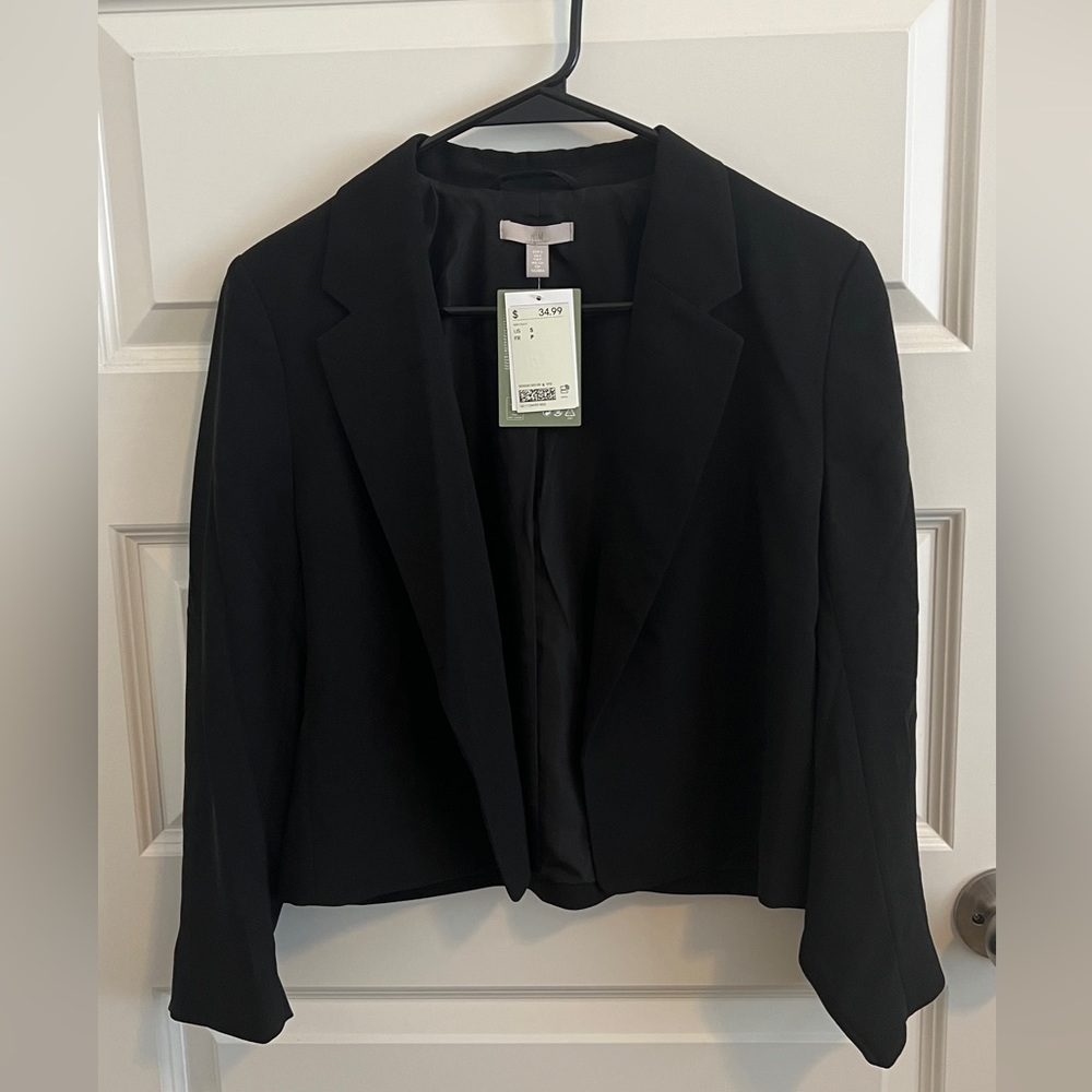 H&M Women Blazer Size S New with Tag